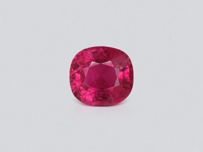 Tourmaline rubellite cushion cut 4.28 carats, Africa photo
