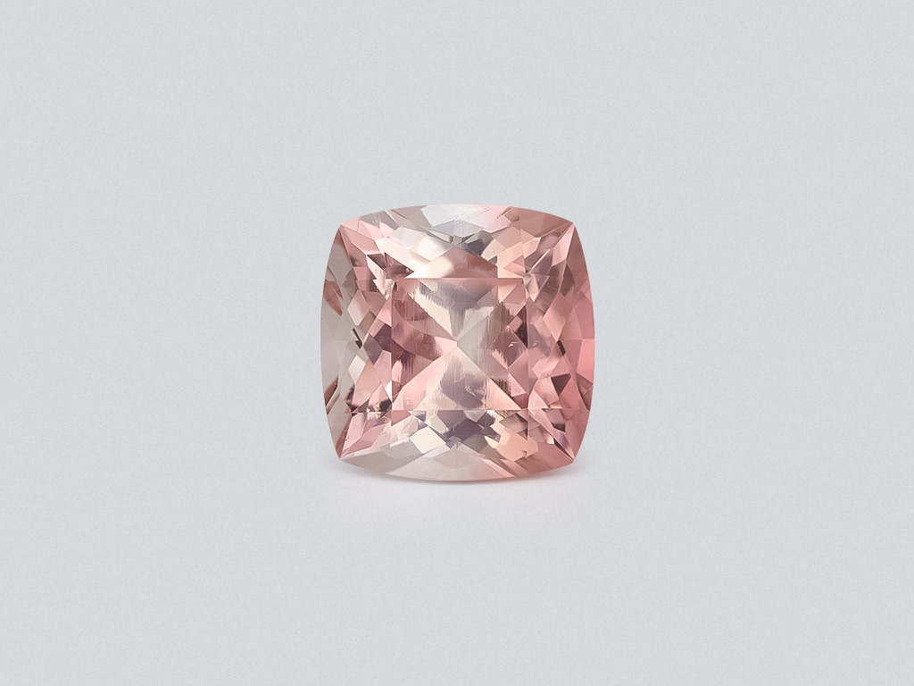 Tourmaline Bi-Color cushion cut 9.48 carats, Africa Image №1