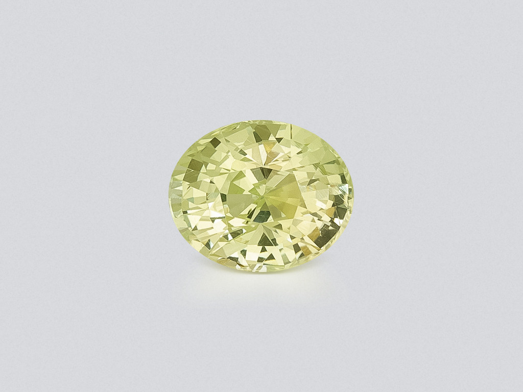 Chrysoberyl oval cut 1.69 carats, Sri Lanka Image №1