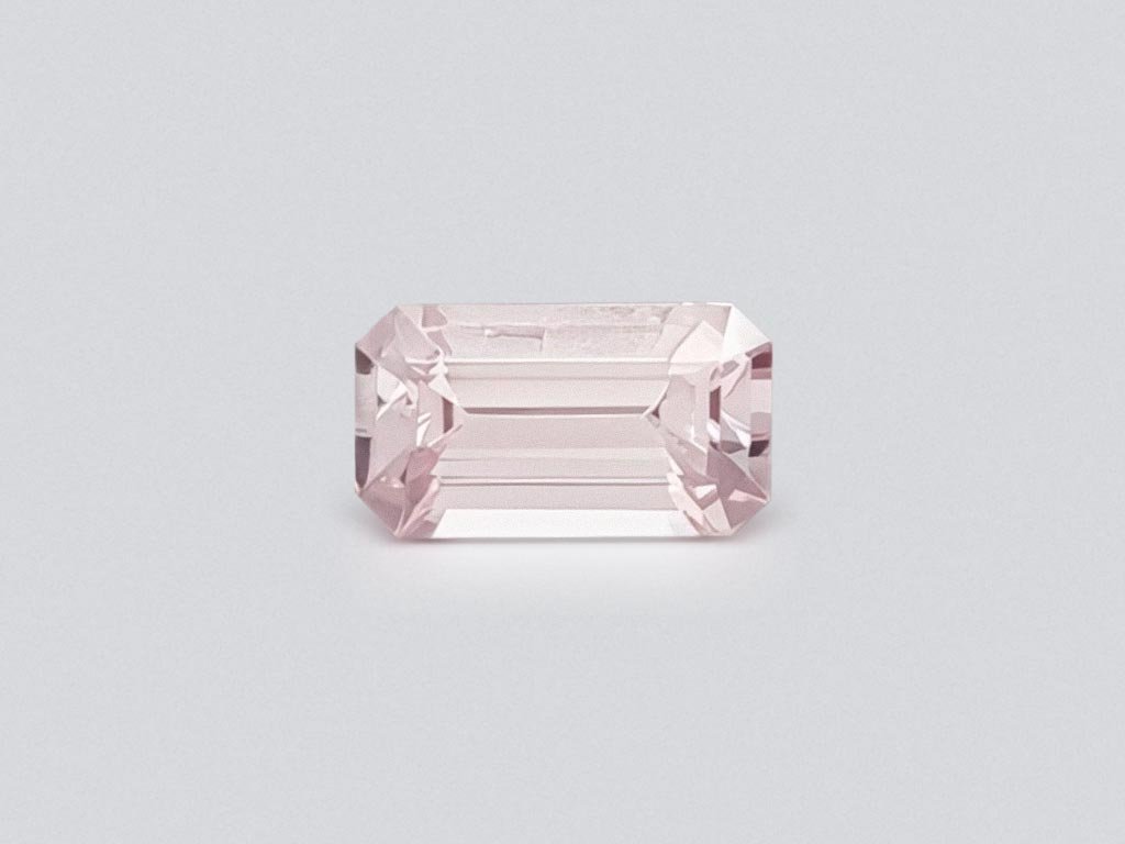 Pink morganite octagon cut 1.21 ct, Africa Image №1