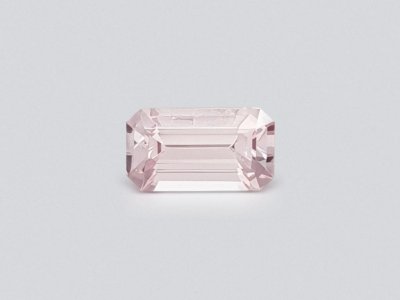 Pink morganite octagon cut 1.21 ct, Africa photo