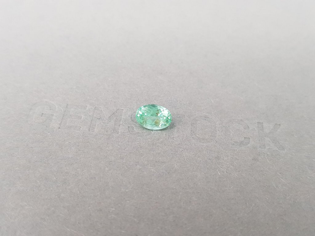 Greenish blue tourmaline Paraiba 0.89 ct, Mozambique Image №3