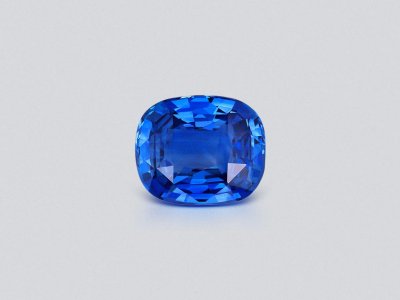  Cushion cut blue sapphire 4.06 carats, Sri Lanka photo