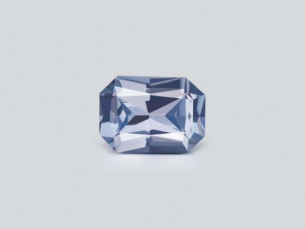 Unheated Pastel Blue sapphire radiant cut 0.94ct Sri Lanka Image №1