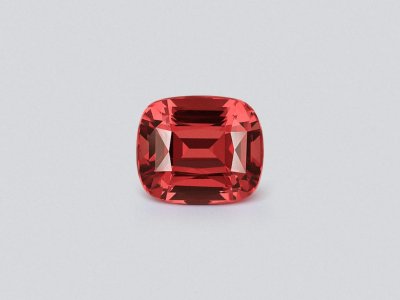 Spinel Mahenge Vibrant pink red cushion cut 2.52 carats, Tanzania photo