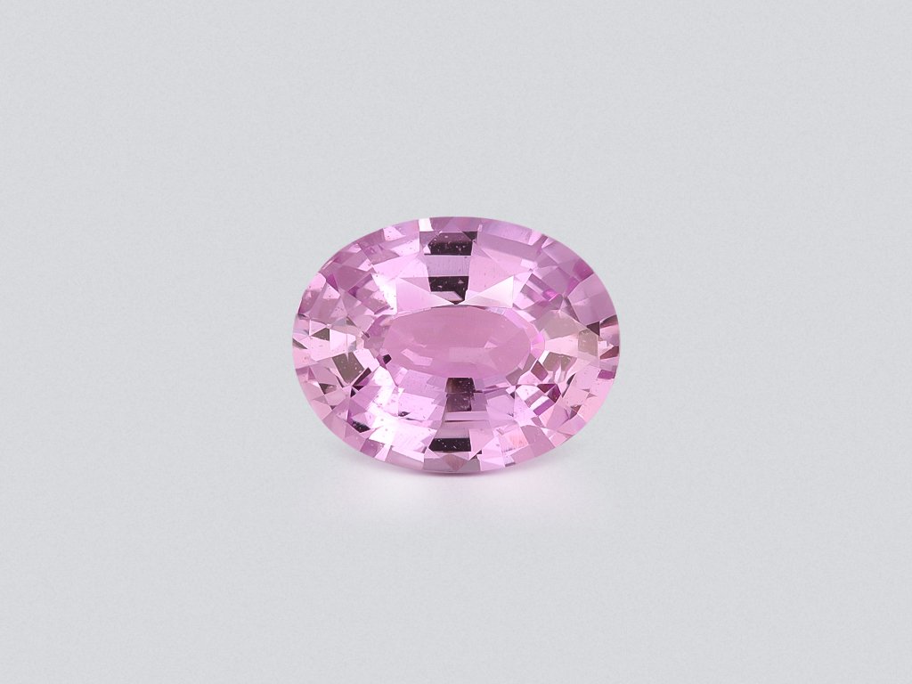 Sapphire Baby Pink oval cut 1.15 carats, Madagascar  Image №1