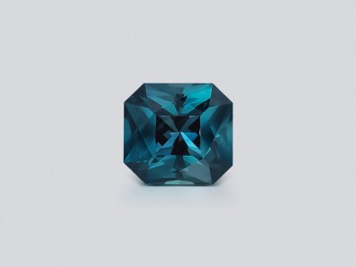 Sapphire Teal radiant cut 1.61 carats, Madagascar photo