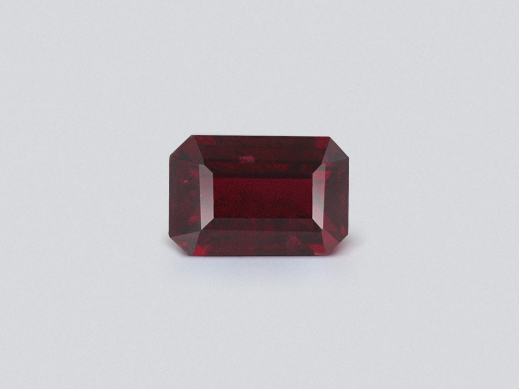 Unheated ruby Pigeon blood octagon cut 0.69 carats, Mozambique  Image №1