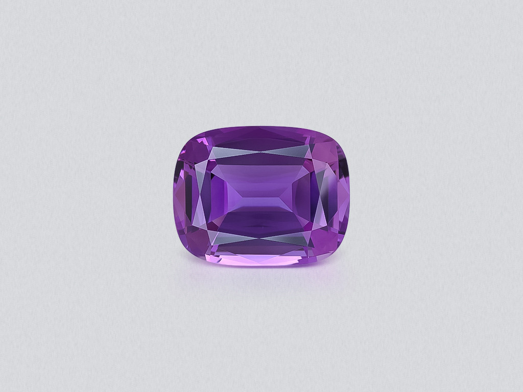 Amethyst precision cushion cut  13.11 carats, Brazil Image №1