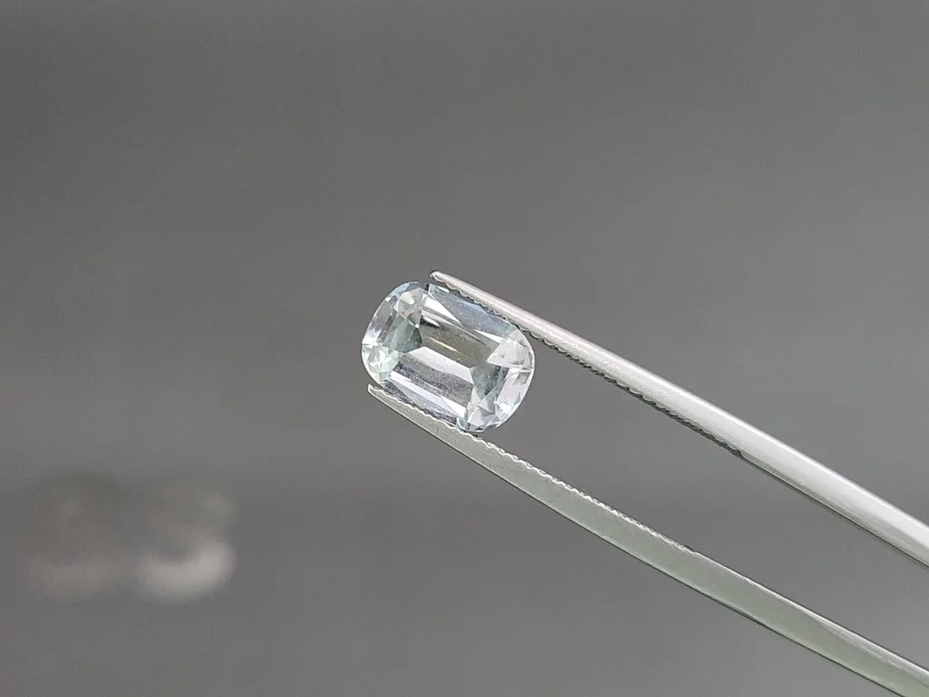 Set of aquamarines cushion cut  6.37 carats, Madagascar Image №3