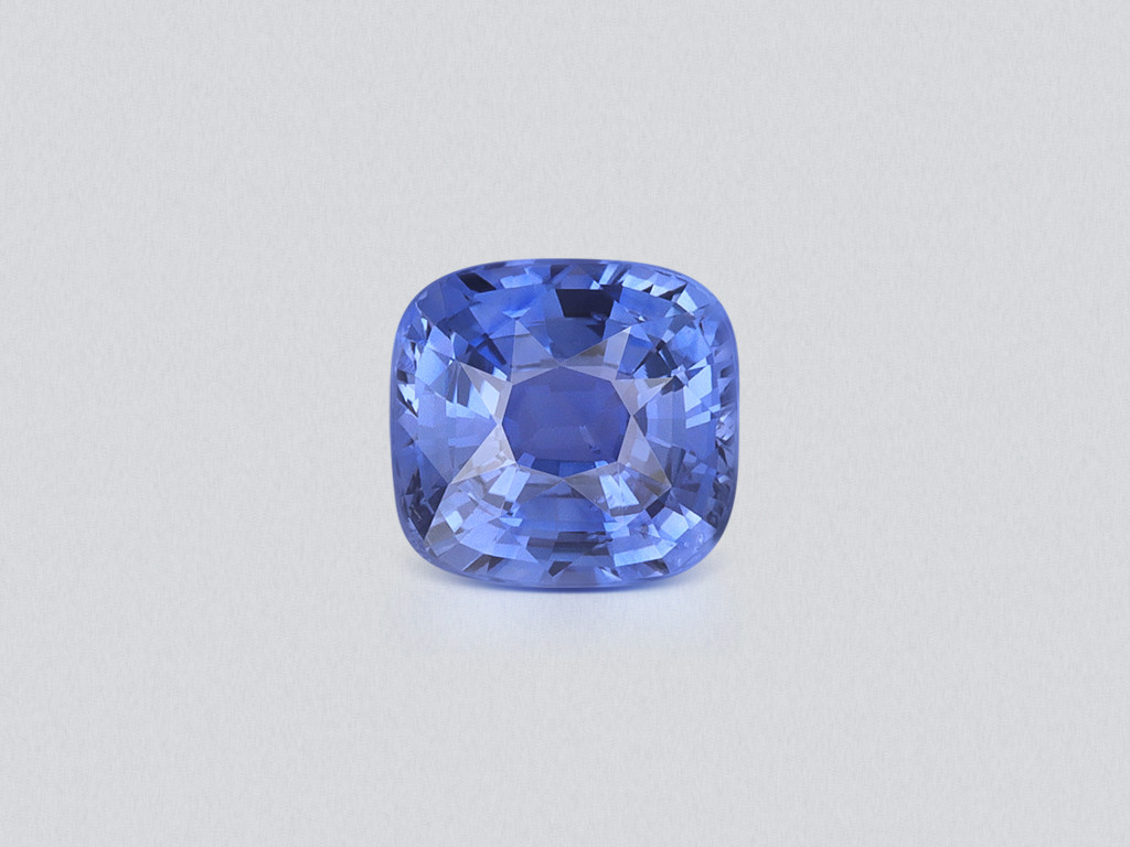 Blue sapphire cushion cut 1.66 carats, Sri Lanka Image №1