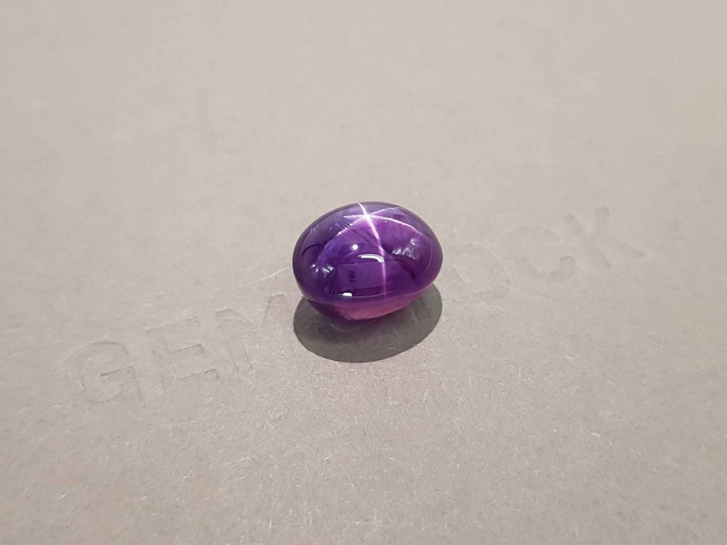 Unheated violet star sapphire from Sri Lanka 11.07 ct Image №3