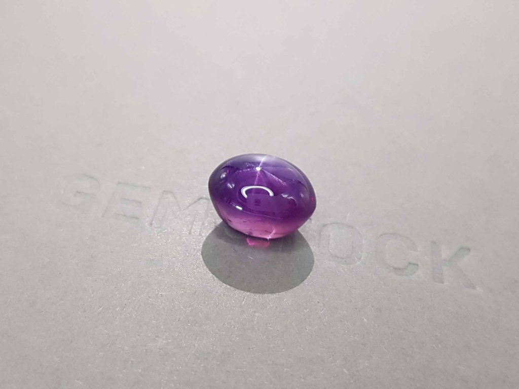 Unheated violet star sapphire from Sri Lanka 11.07 ct Image №4