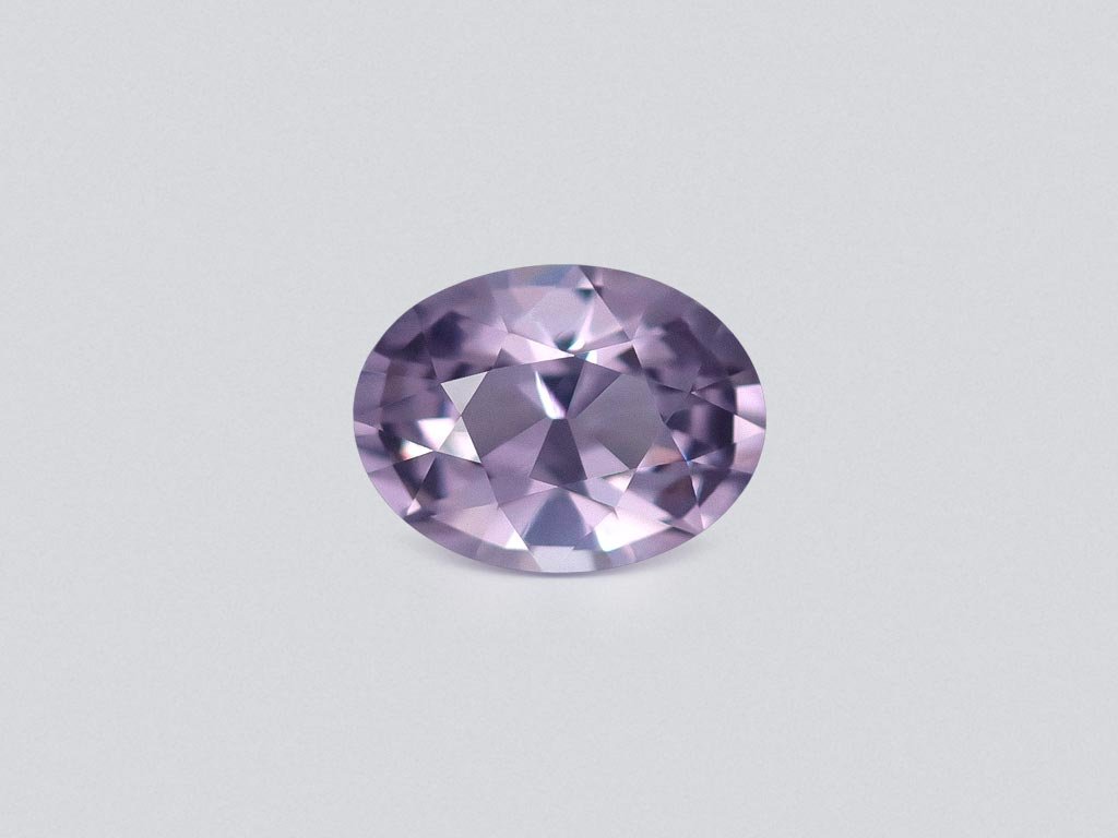 Lavender spinel in oval cut 2.06 carats, Tanzania Image №1