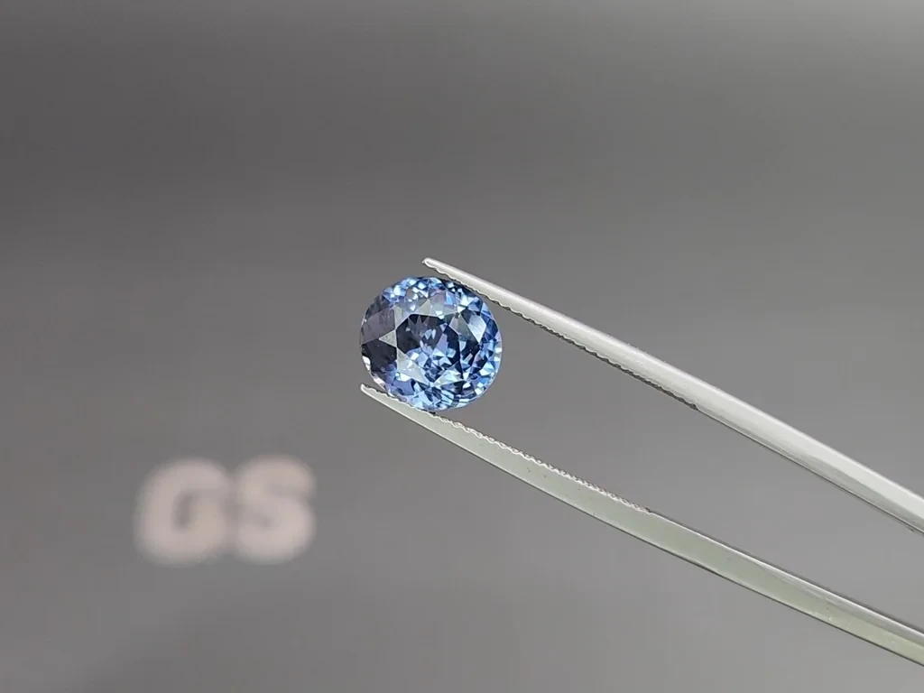 Teal sapphire oval cut 4.03 carats, Sri Lanka Image №3