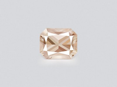 Radiant cut orange sapphire 0.87ct, Madagascar  photo