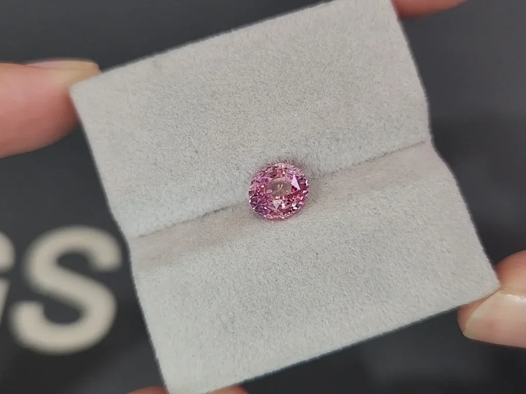 Unheated sapphire Padparadscha oval cut 2.05 carats, Madagascar Image №4