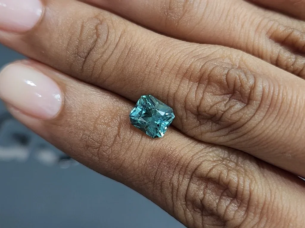 Tourmaline Lagoon radiant cut 1.89 carats, Afghanistan Image №2