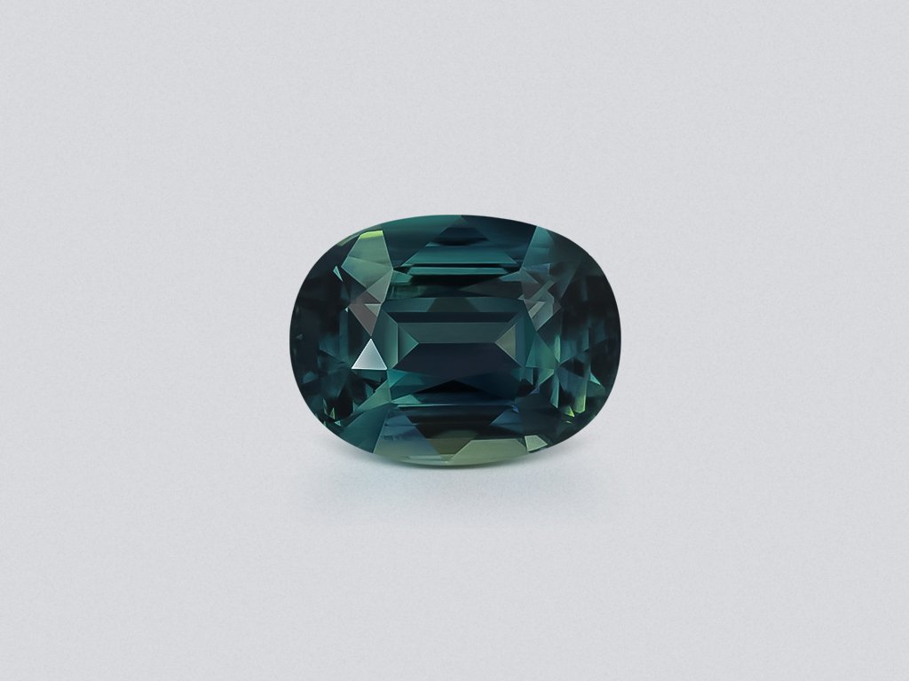 Unheated sapphire Teal oval cut 1.0 6 carats, Madagascar Image №1