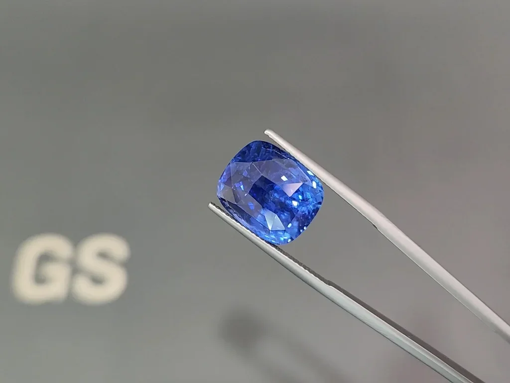 Unheated sapphire Cornflower Blue cushion cut 18.07 carats, Sri Lanka Image №3