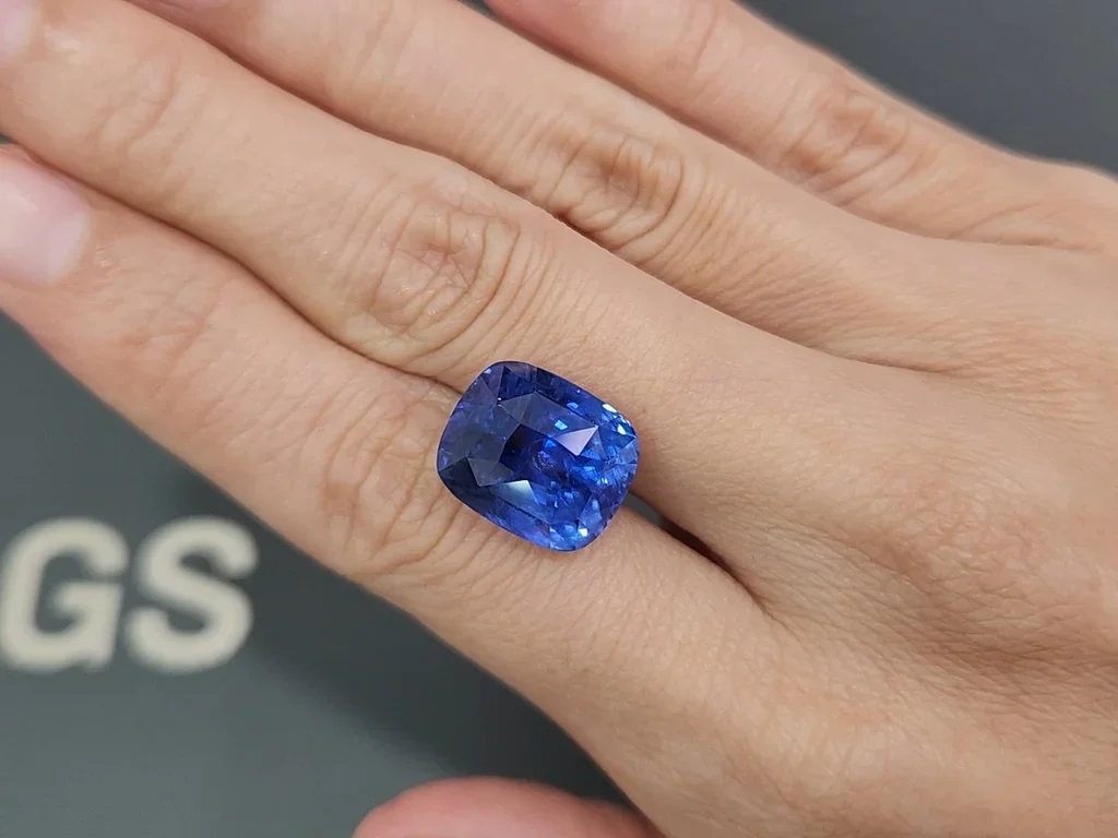 Unheated sapphire Cornflower Blue cushion cut 18.07 carats, Sri Lanka Image №2