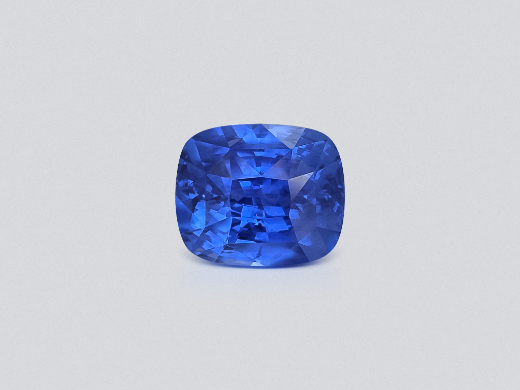 Unheated sapphire Cornflower Blue cushion cut 18.07 carats, Sri Lanka Image №1