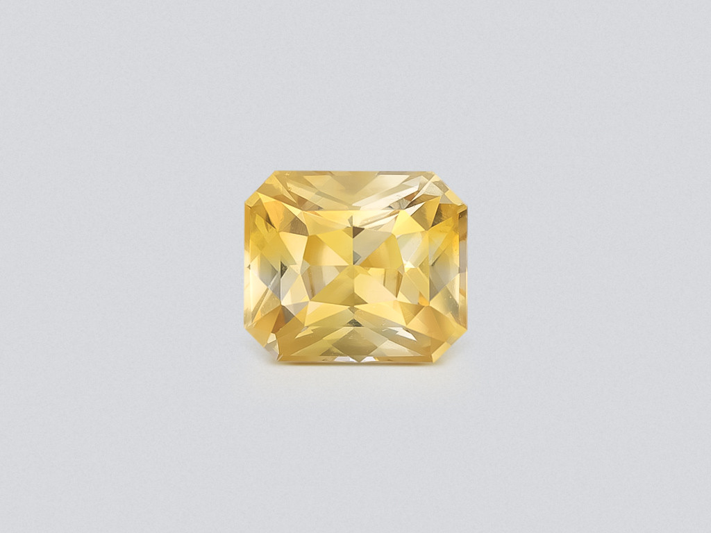 Sapphire Bi-color radiant cut 1.05 carats, Sri Lanka Image №1