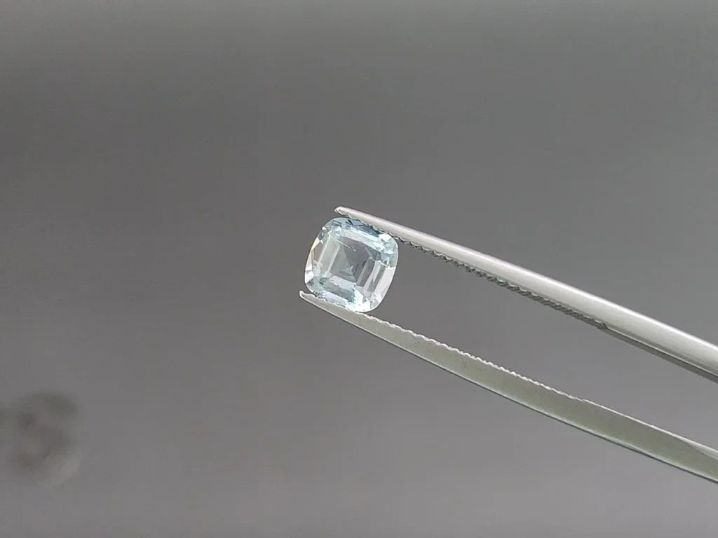 Set of aquamarines cushion cut 1.48 carats, Madagascar Image №3