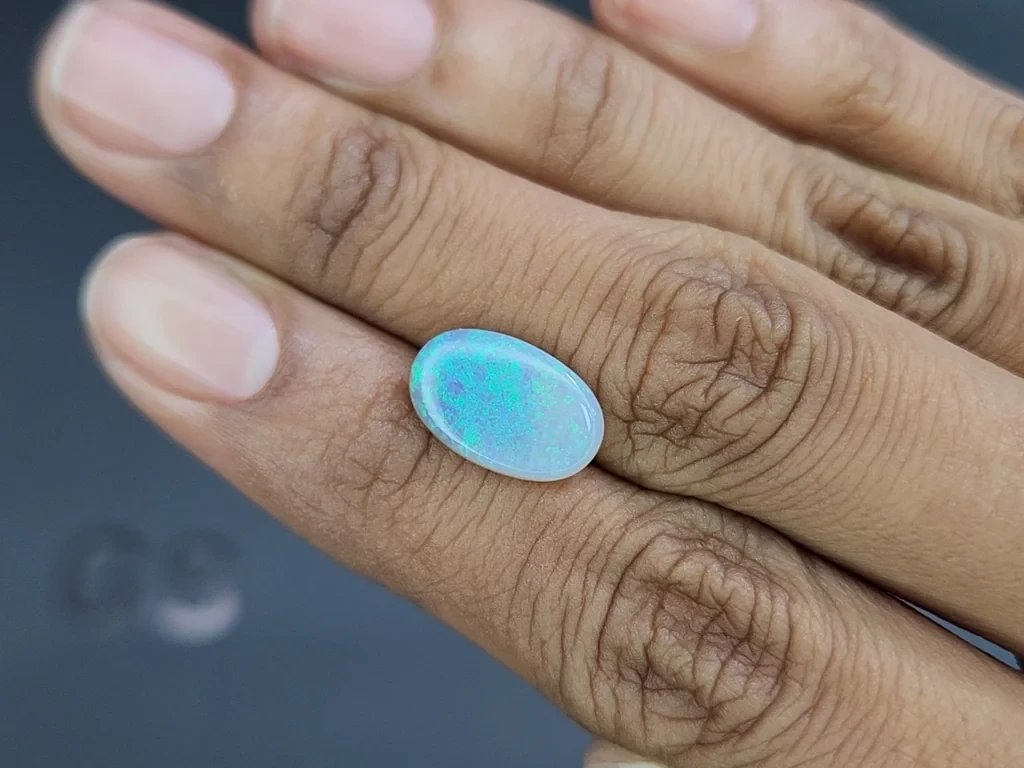 Opal oval cut 2.48 carats, Australia Image №2