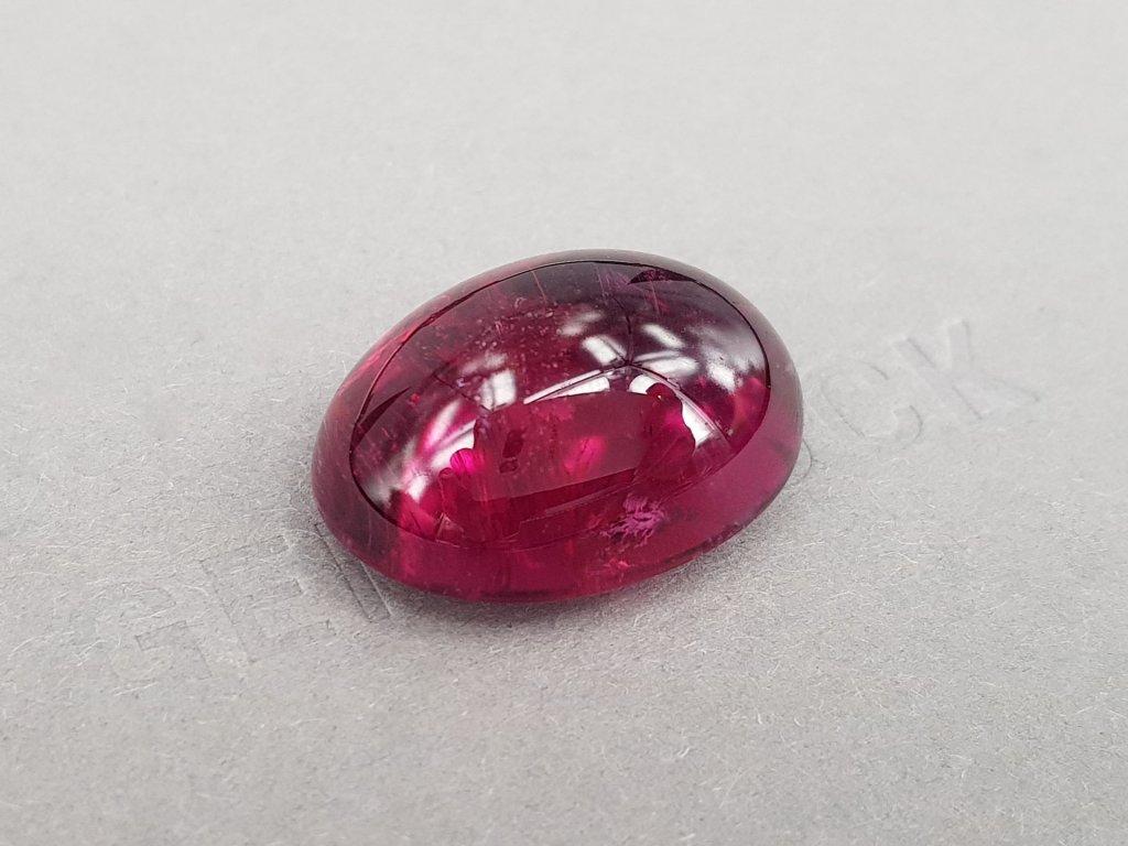 Intense pink cabochon-cut rubellite 39.77 carats Image №3