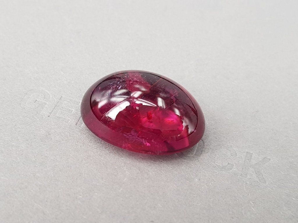 Intense pink cabochon-cut rubellite 39.77 carats Image №4