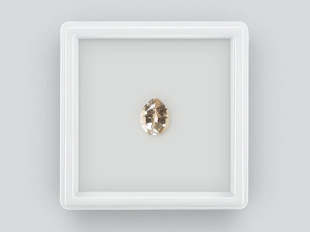 Pear cut beryl 1.19 carats, Nigeria Image №1