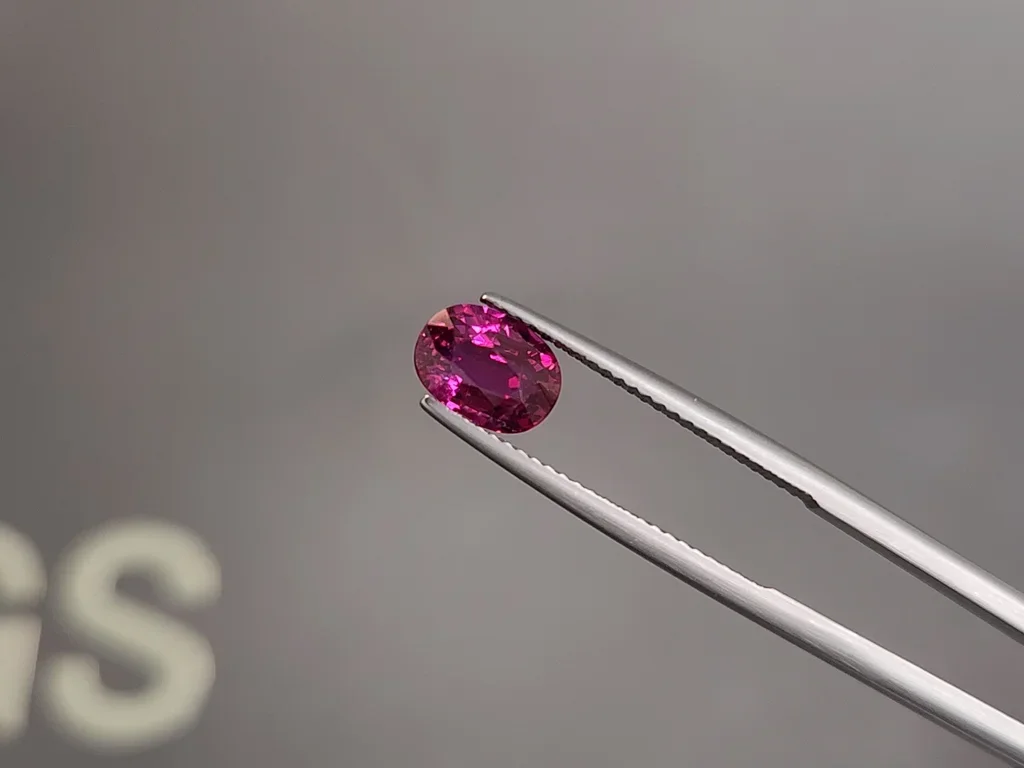 Unheated Pigeon Blood oval cut ruby 1.98 carats, Madagascar Image №3