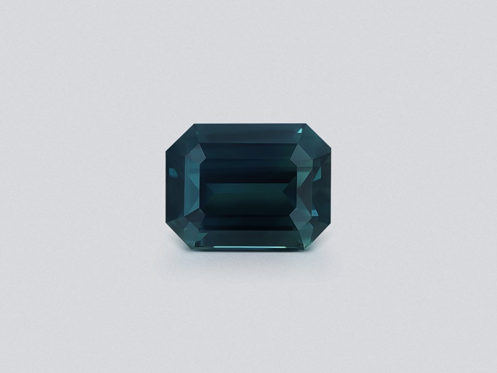 Unheated sapphire Teal octagon cut  2.04 carats, Sri Lanka Image №1