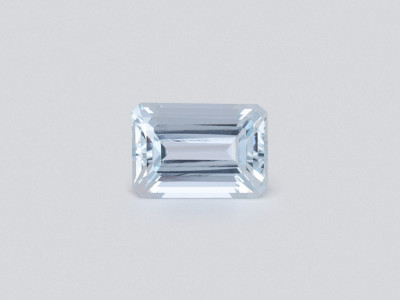 Aquamarine octagon cut 3.27 carats, Madagascar  photo