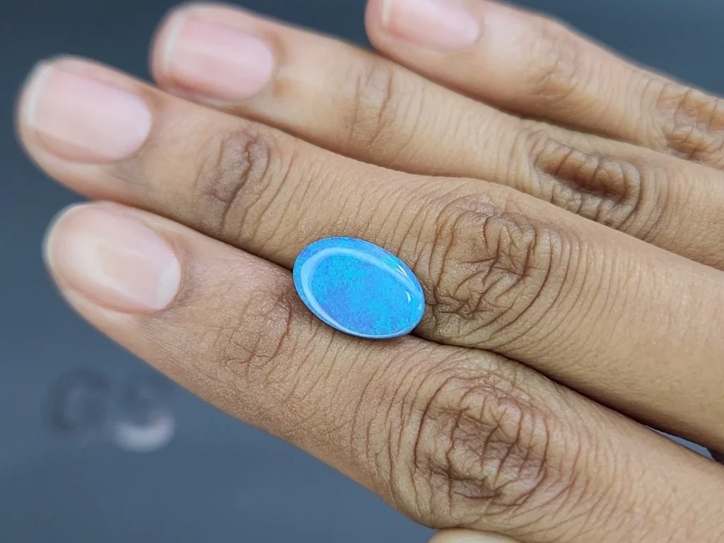 Opal oval cut 2.48 carats, Australia Image №2