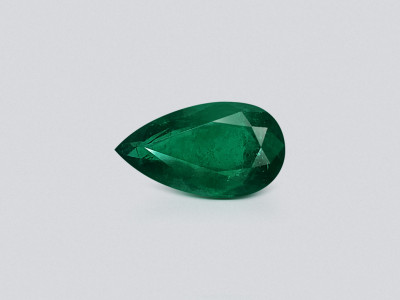 Emerald pear cut 7.43 carats, Zambia photo
