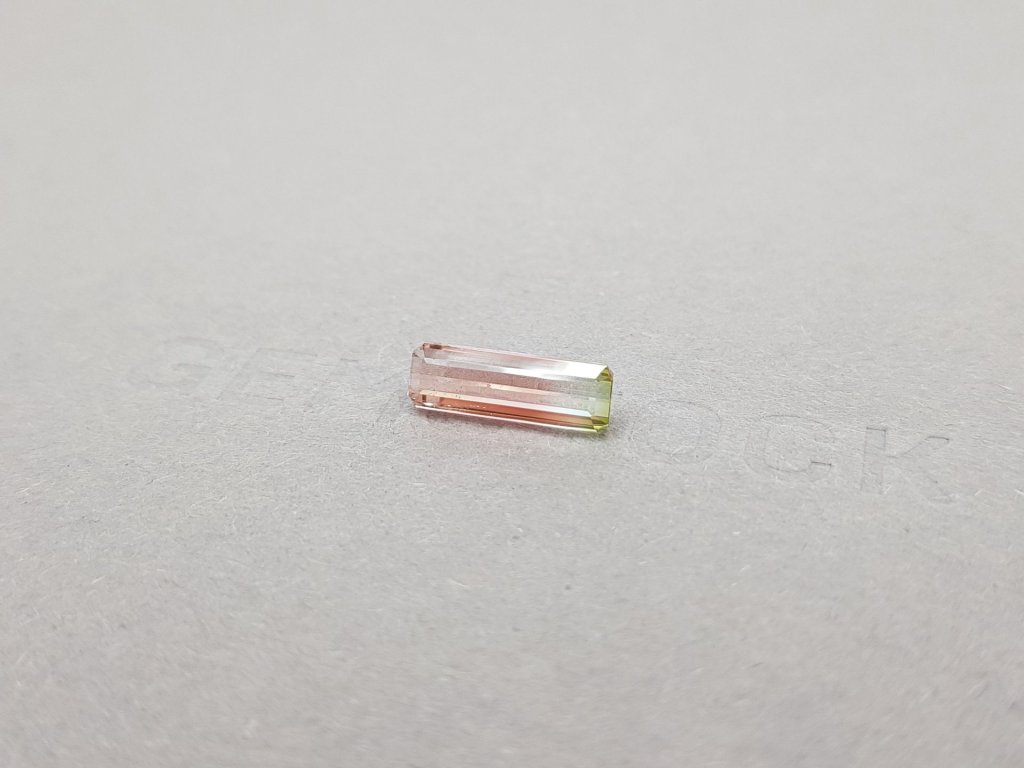 Watermelon tourmaline octagon cut 1.92 ct, Mozambique Image №4