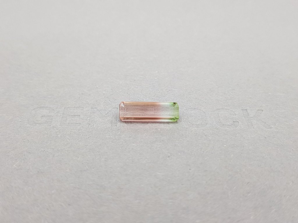 Watermelon tourmaline octagon cut 1.92 ct, Mozambique Image №2