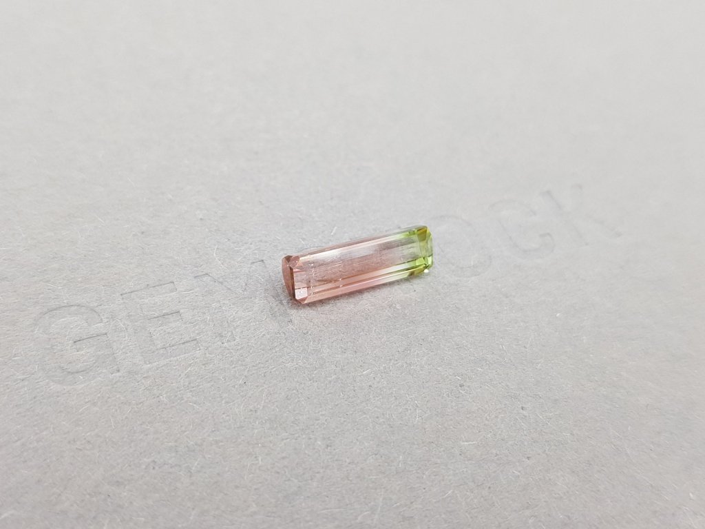 Watermelon tourmaline octagon cut 1.92 ct, Mozambique Image №3