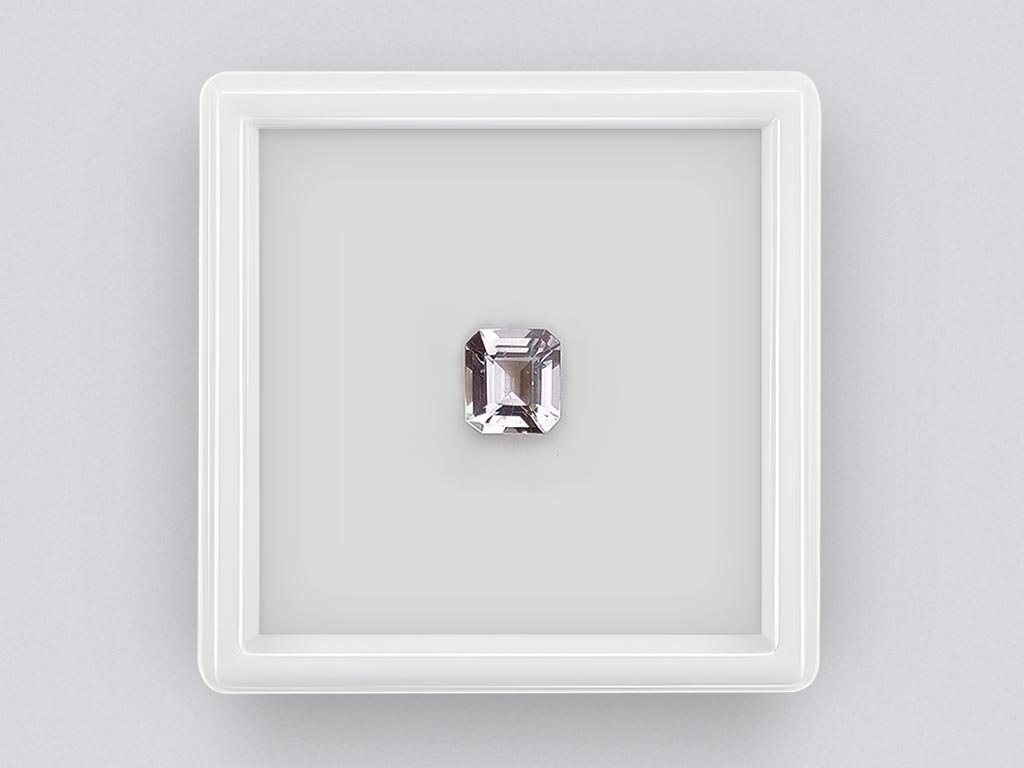 Pink morganite octagon cut 0.74 ct, Africa Image №1