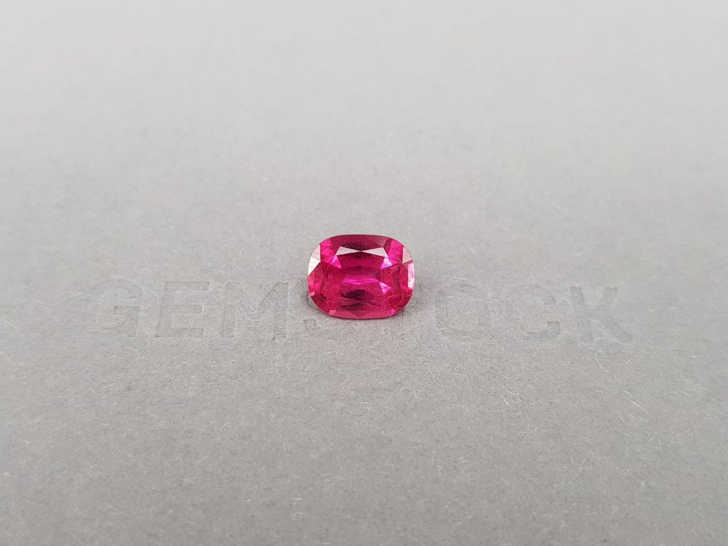 Hot pink cushion cut rubellite 2.38 ct, Africa Image №1