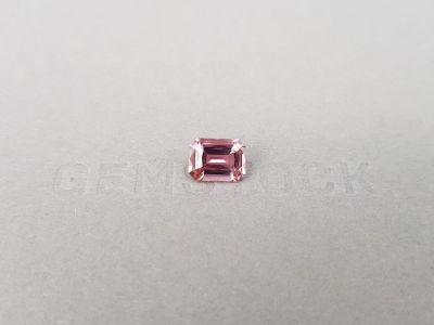 Tourmaline orange pink octagon cut 1.93 ct, Nigeria photo