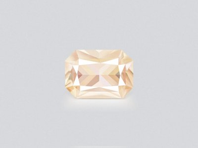 Unheated yellow sapphire radiant cut 1.00ct, Madagascar photo