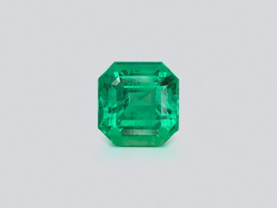 Large emerald Intense Green octagon cut  20.57 carats, Colombia  photo