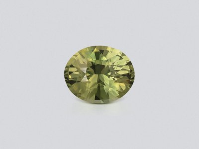 Unheated sapphire Bi-color oval cut 1.56 carats, Madagascar photo