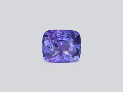 Unheated violet sapphire cushion cut 2.21 carats, Sri Lanka photo