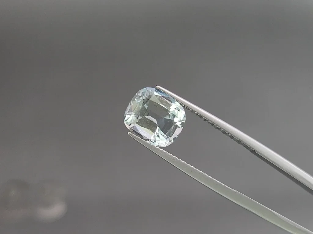 Set of aquamarines cushion cut 7.00 carats, Madagascar Image №3