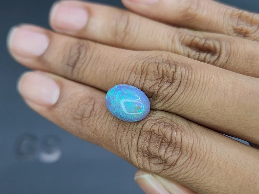 Opal oval cut 6.26 carats, Australia Image №2