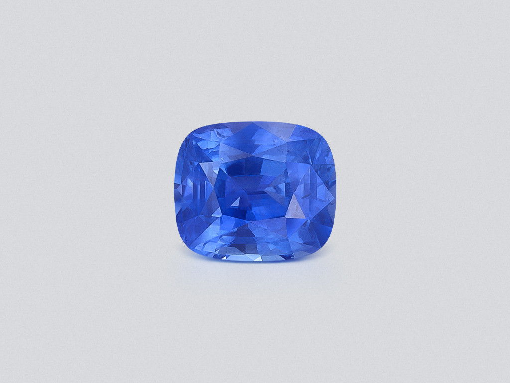 Blue sapphire cushion cut 2.56 carats,Sri Lanka Image №1